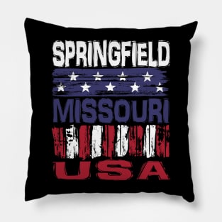 Springfield Missouri USA T-Shirt Pillow