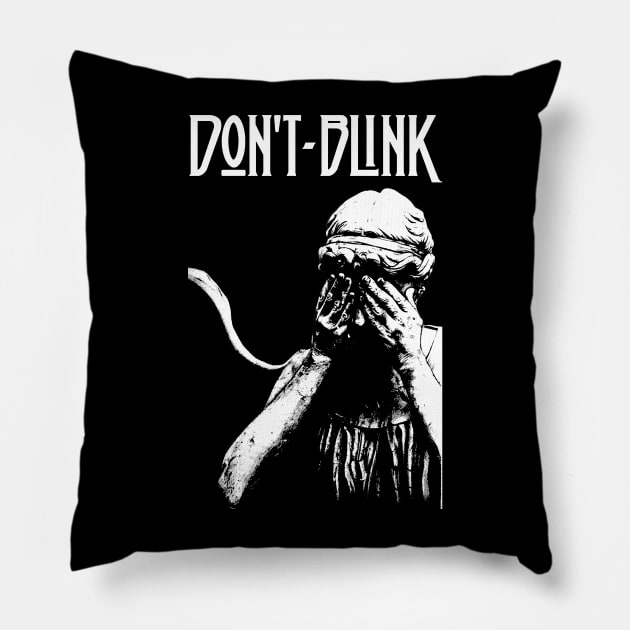 Dont Blink - Angel Pillow by Joker Keder