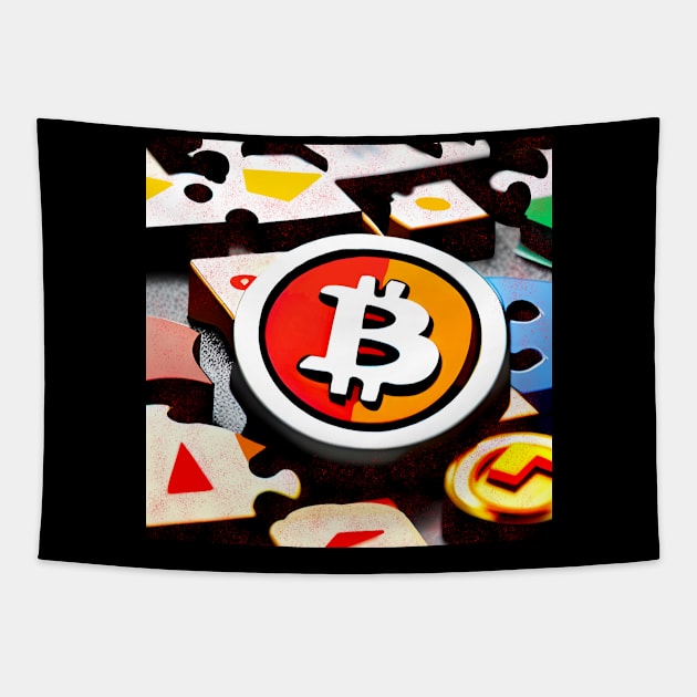 Bitcoin Legend Tapestry by My Tee Style