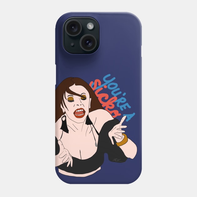 Dr. Bethenny's Diagnosis (Life is Not a Cabaret) Phone Case by thecompassrose
