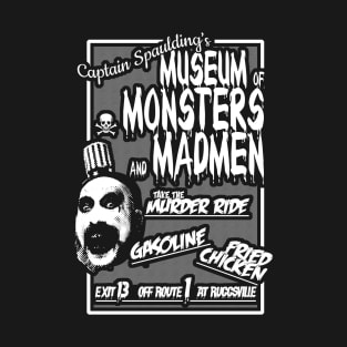 Captain Spaulding's Museum of Monsters and Madmen Ad T-Shirt