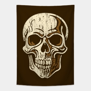 Crystal Skull - 10 distressed Tapestry