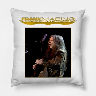 Frank Marino And Mahogany Band Tour 2020 18 Tee Pillow