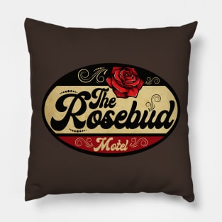 Vintage Rosebud Sign Pillow