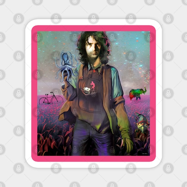 Syd Barrett Magnet by IconsPopArt