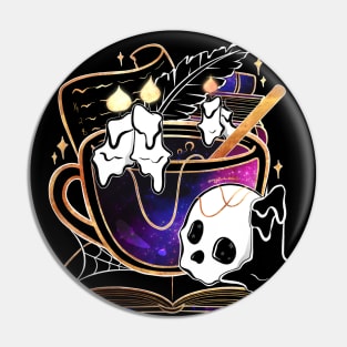 Potions and Spellcasting Teacup Pin