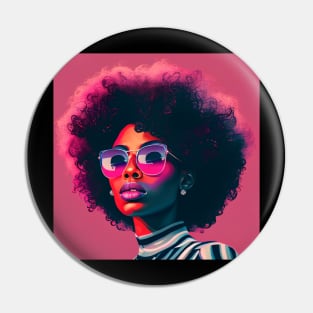 Unapologetically Dope Afro-American for Black History Month Pin