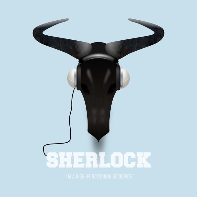 Sherlock - Alternative Movie Poster by MoviePosterBoy