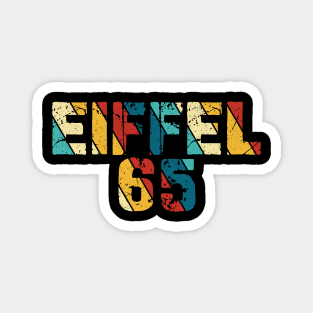 Retro Color - Eiffel 65 Magnet