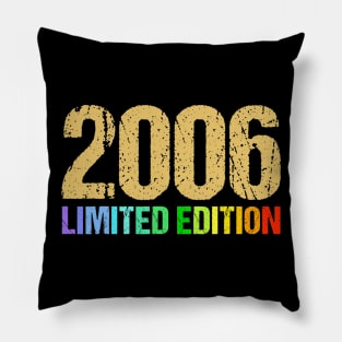 15Th Birthday Boys Girls 15 Years Bday Funny Gift Year 2006 Pillow