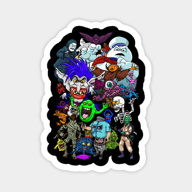 I Ain't Afraid Of No Ghosts Magnet by Chaosblue