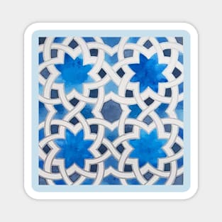 Interlocking Alhambra Magnet