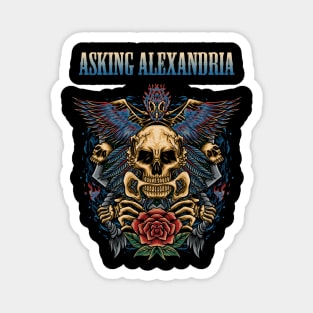 ASKING ALEX ANDRIA BAND Magnet