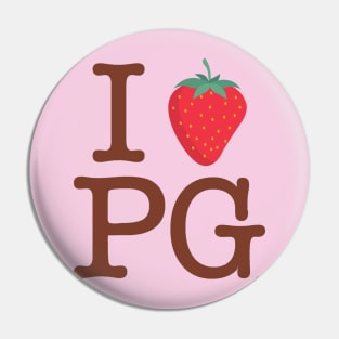 I Love PG! Pin