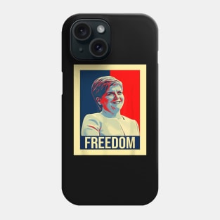 nicola sturgeon hero Phone Case