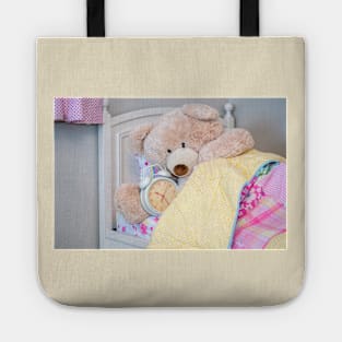 Teddy bear wake up Tote