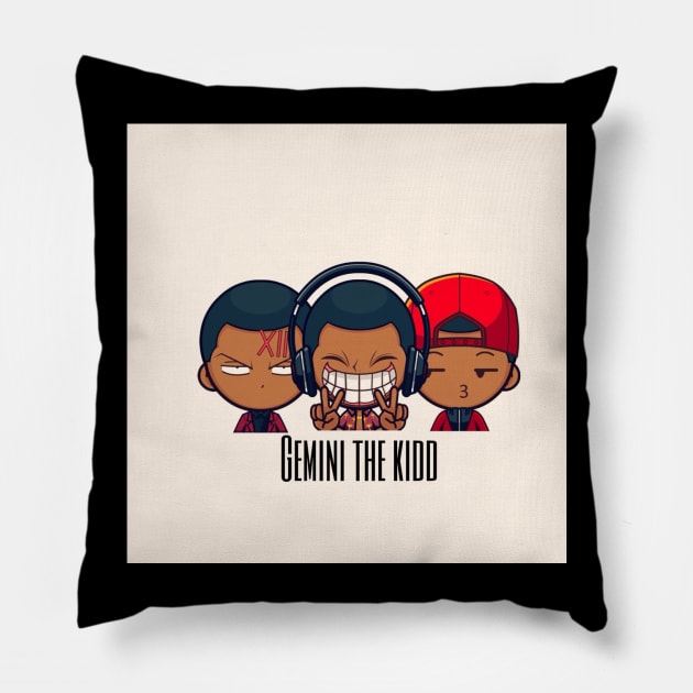 GEMINI'S MERCH Pillow by marcuslee96