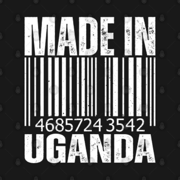 Made in Uganda Vintage Barcode by BramCrye