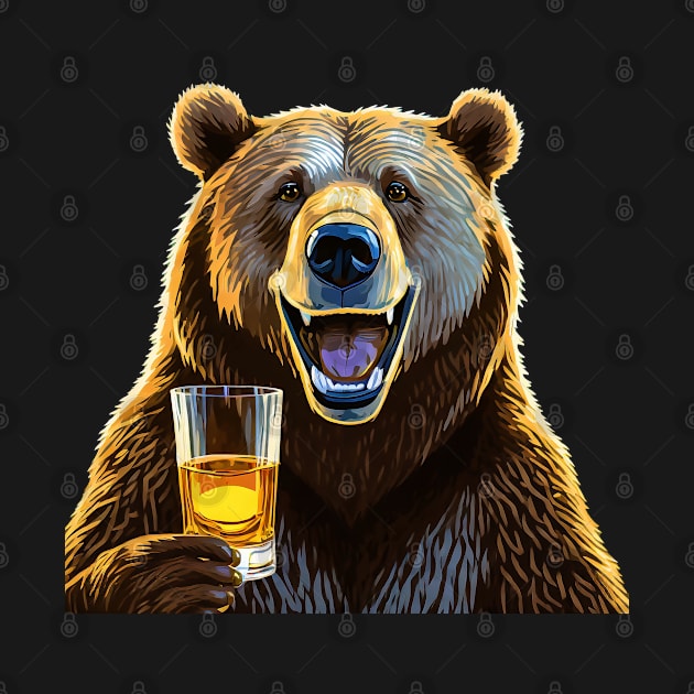 Bourbon Bear by ArtShare