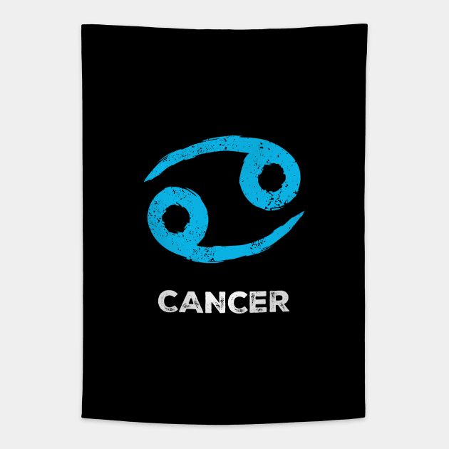 Cancer Zodiac Sign Tapestry by Hotshots