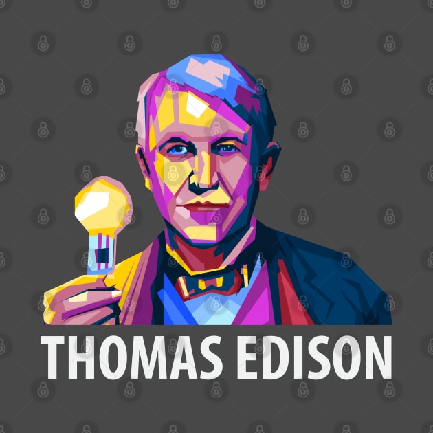 Thomas Edison by Shuriken