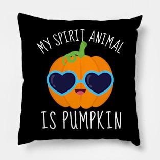 My Spirit Animal Is Pumpkin Funny Pillow