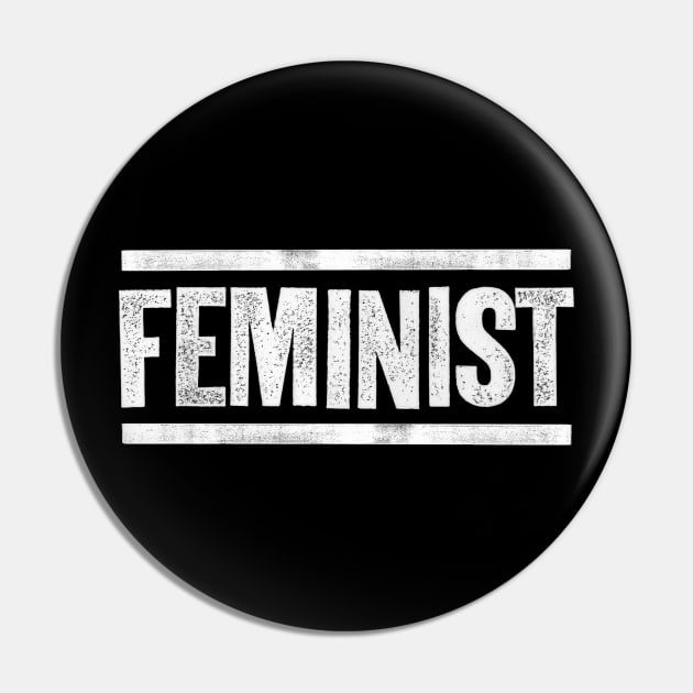 FEMINIST Pin by SeaGreen