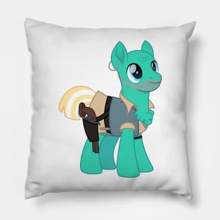 Black Pete pony dressed Pillow