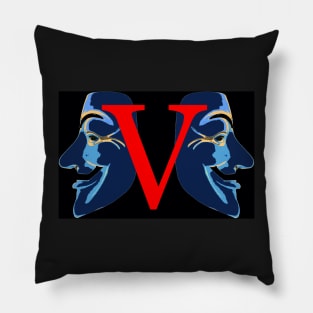 V for Vendetta design A Pillow