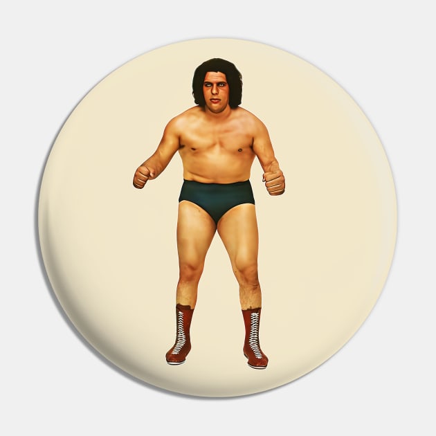 Andre The Giant Pin by DankFutura