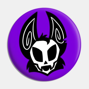 Bat Skull Pin