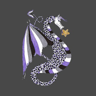 Ace Pride Dragon with Star T-Shirt