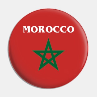 Moroccan Flag Pin