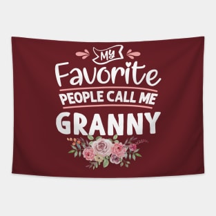 My Favorite People Call Me GRANNY Tapestry