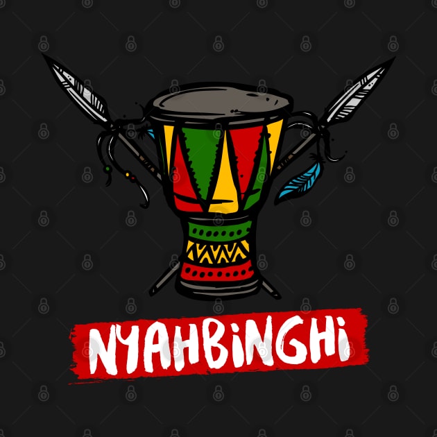 Rastafarian Nyahbinghi Drum Rasta Colors Reggae by rastauniversity