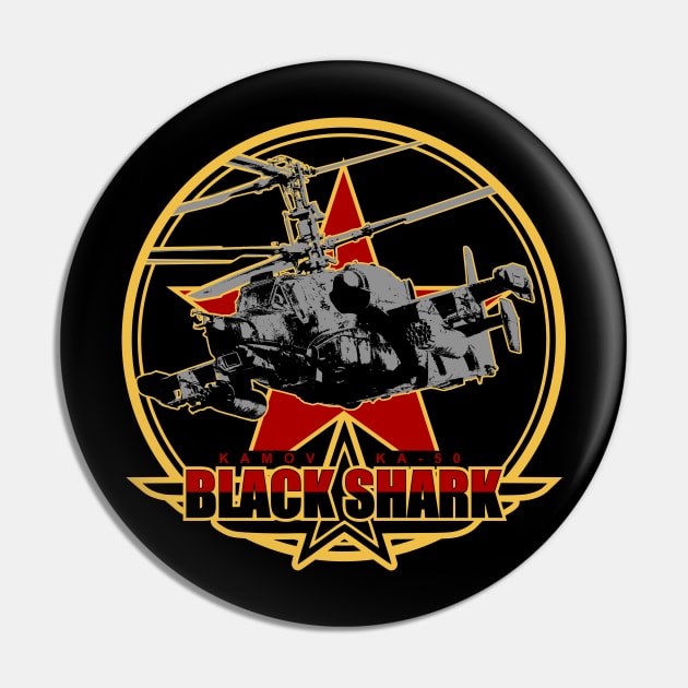 Kamov Ka-50 Black Shark Pin by TCP