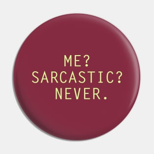 sarcastic Pin