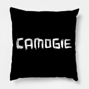 Camogie, Irish Sport in Hand Writing Pillow