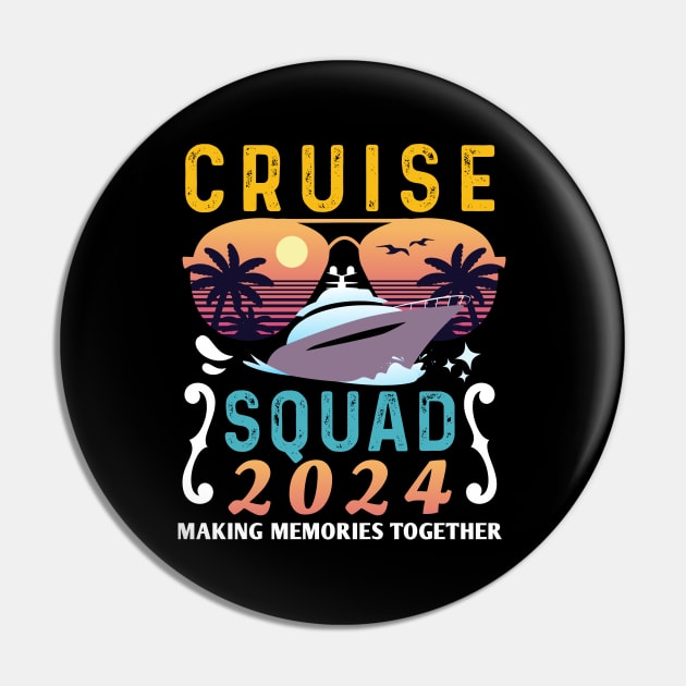 Cruise Squad 2024 Family Vacation Matching Group Summer Pin by Emma Creation