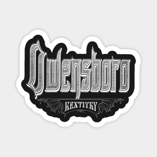 Vintage Owensboro, KY Magnet by DonDota