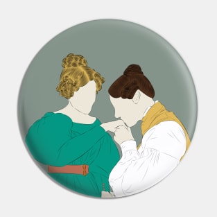 Anne and Ann from Gentleman Jack 3 Pin