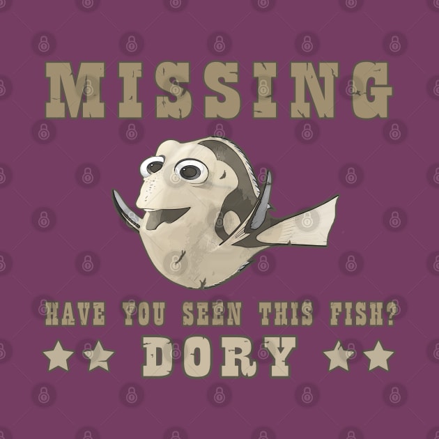 Missing Dory Poster by madmonkey