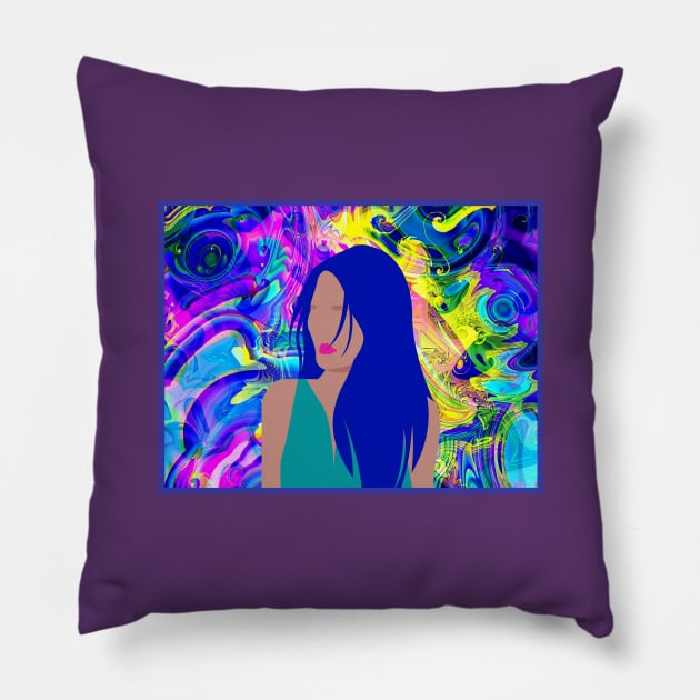 Her Name is Hope!  Artful Woman Pillow by Unique Online Mothers Day Gifts 2020