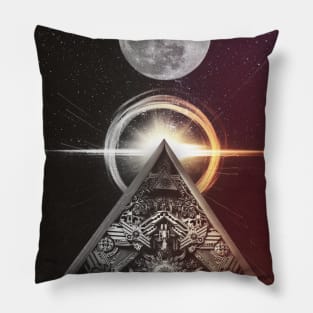 The Shift Of Time Pillow