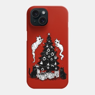 Decorating the Spooky Tree Phone Case