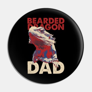 Bearded Dragon Dad Pin