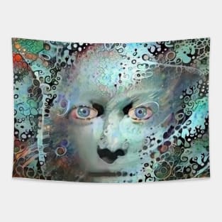 Abstract face Tapestry