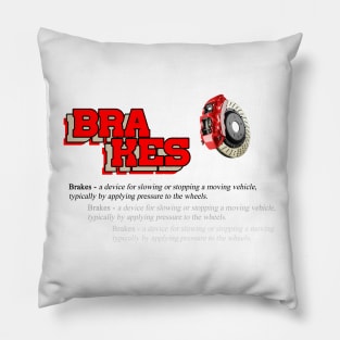 Car brakes definition (1) Pillow