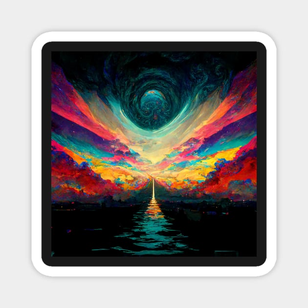 Stairway to Heaven - best selling Magnet by bayamba