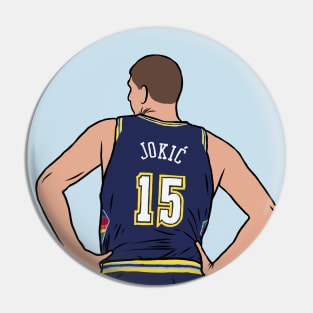 Nikola Jokic Back-To Pin